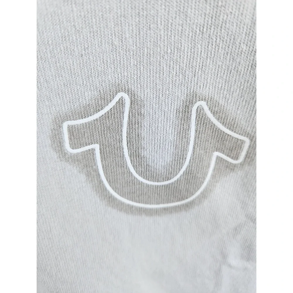 True Religion‎ Brand Jeans Mens Small T Shirt Graphic Buddha Guitar Logo Tee